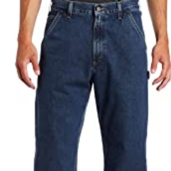 Carhartt Carpenter Flame Resistant Cat 2 Big Guy Jeans sz 44x32 - Picture 2 of 10